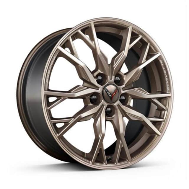 2023 C8 Corvette 70th Anniversary Wheel Set - Tech Bronze (5DG)