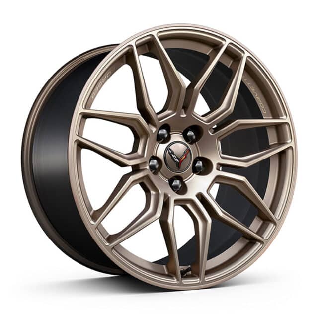 2023 C8 Z06 Corvette Spider Wheel Set - Tech Bronze