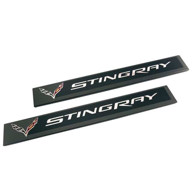 GM C7 Corvette Stingray Door Sill Plates - 23487387