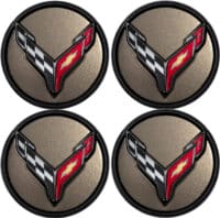 GM C8 Corvette Center Caps - Tech Bronze
