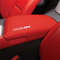 GM C7 Z06 center console lid - adrenaline red - 84539757