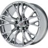 GM C7 Z06 Chrome Corvette Wheel Set - Stock View