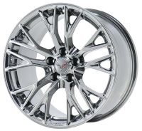 GM C7 Z06 Chrome Corvette Wheel Set - Stock View