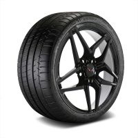C7 ZR1 GM Satin Black Wheel Tire Package