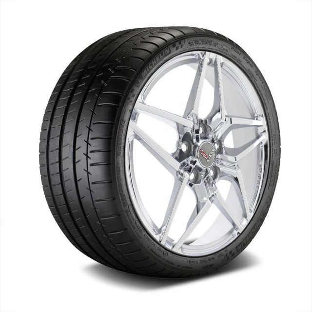 C7 ZR1 GM Chrome Wheel Tire Package