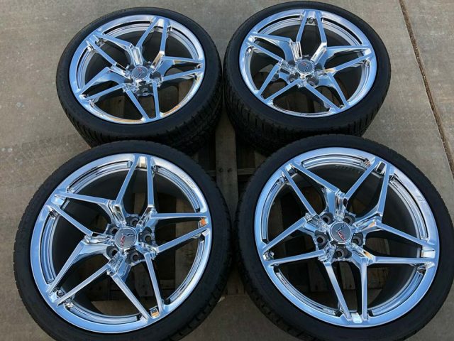 C7 ZR1 GM Chrome Wheel Tire Package