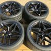 C7 ZR1 GM Satin Black Wheel Tire Package