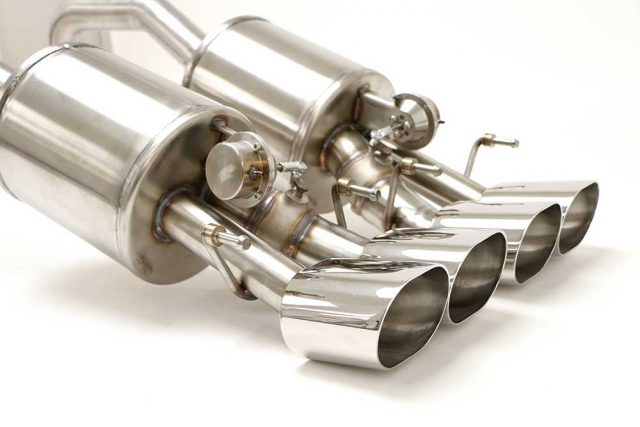 BBE C6 Corvette Fusion Exhaust - Quad Oval Tips