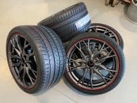 GM 20 Spoke C8 Corvette Wheel & Michelin Tire for Stingray - After Midnight