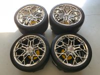 C8 Corvette ZR1 Wheel & Michelin Tire for Stingray - Chrome