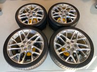 Used GM C8 Corvette Stingray Wheel & Michelin Tire - Polished