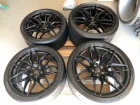 Used GM C8 Corvette Z06 Spider Wheel & Michelin Tire - Black