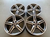 Pre Owned 2026 GM C8 Corvette Stingray Wheel Set - Sterling Silver