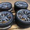 GM C7 Z06 Wheel & Tire Package - Pearl Nickel - Front View