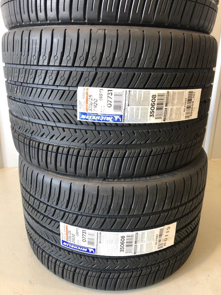Corvette Tires Michelin Pilot Sport All Season 4 ZP Tires
