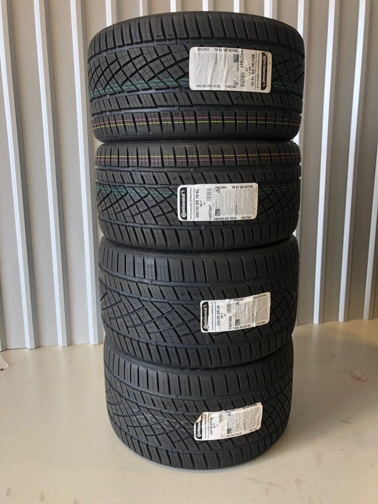 Corvette Tires Continental Extreme Contact DWS 06 Plus Tires