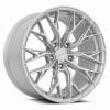 MRR GF5 C8 Corvette Wheels in Silver