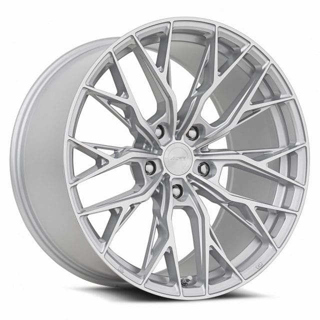 MRR GF5 C8 Corvette Wheels in Silver