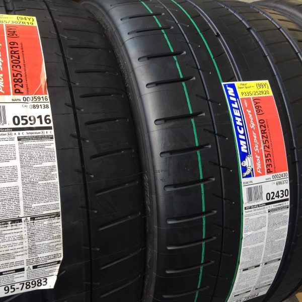 Corvette Tires Michelin Pilot Sport All Season 4 ZP Tires