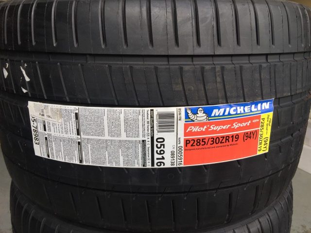 Michelin Pilot Super Sport ZP Corvette Tires