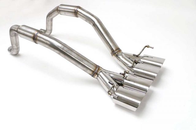 BBE C6 Corvette PRT Exhaust - Quad Oval Tips