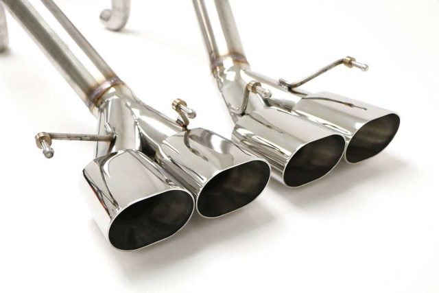 BBE C6 Corvette PRT Exhaust - Quad Oval Tips