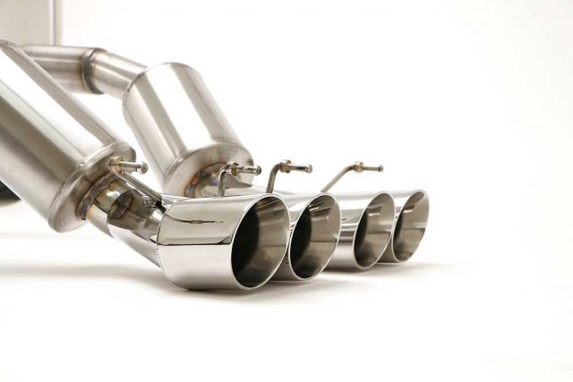 BBE C6 Corvette PRT Exhaust - Round Tips