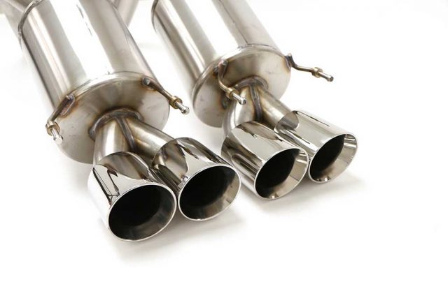 BBE C6 Corvette PRT Exhaust - Quad Round Tips