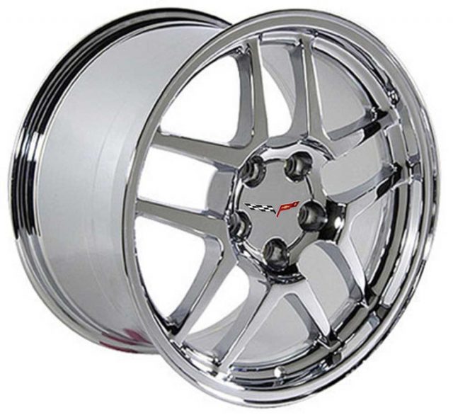 C5 Z06 Reproduction Corvette Wheels - Chrome