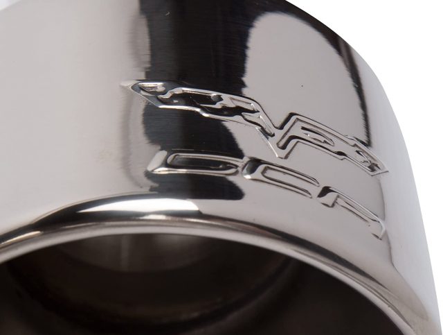 C6 Corvette GM Polished Exhaust Tips - 17801885