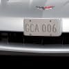 C6 Corvette Front License Plate Holder - Silver - 19202741