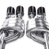 Akrapovic Exhaust System for the 2006-2013 C6 Z06 & ZR1 Corvette - Carbon Fiber Tips