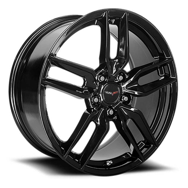 C6 Z51R Corvette Reproduction Wheel - Gloss Black