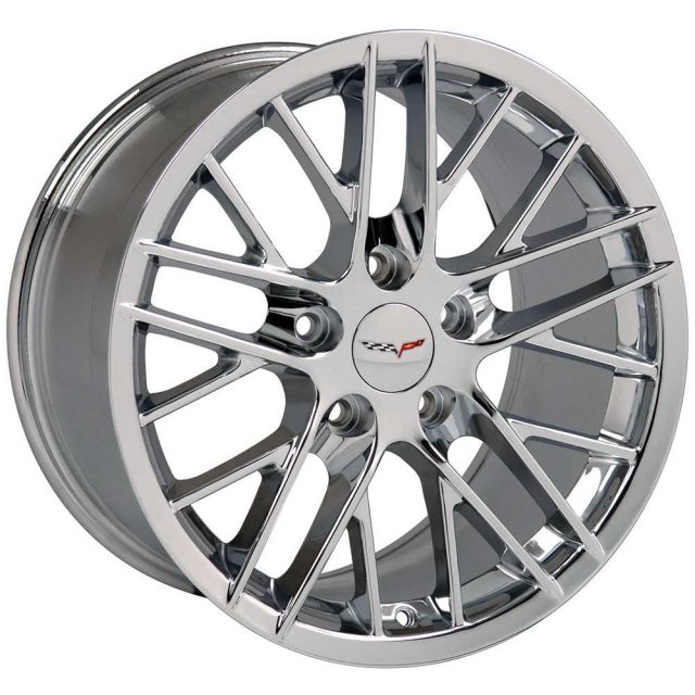 ZR1 Reproduction Wheels for 1997-2004 C5 and C6 Z06 Corvette - Chrome