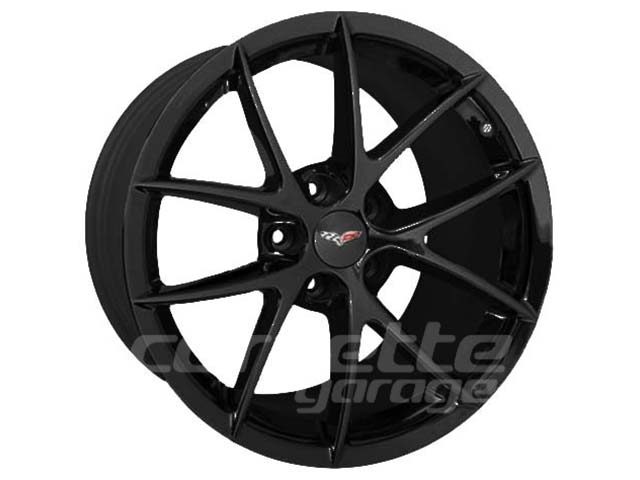 Z06 Spyder Wheels for 2005-2013 C6 and Z06 Corvette - Black