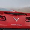 GM C7 Corvette Rear Blade Spoiler - Long Beach Red