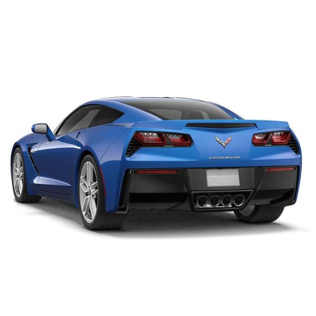 GM C7 Corvette Rear Blade Spoiler - Admiral Blue