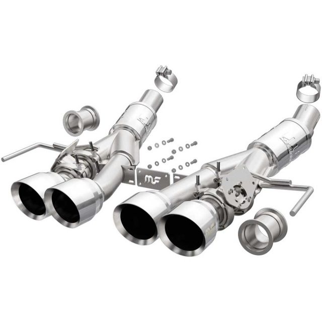 Magnaflow C7 Corvette Competition Exhaust - Polished Tips - 19379