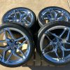 GM C7 ZR1 Wheel & Tire Package - Chrome - Front View
