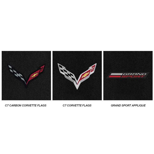 C7 Grand Sport Corvette Lloyds Mats - Logo Chart