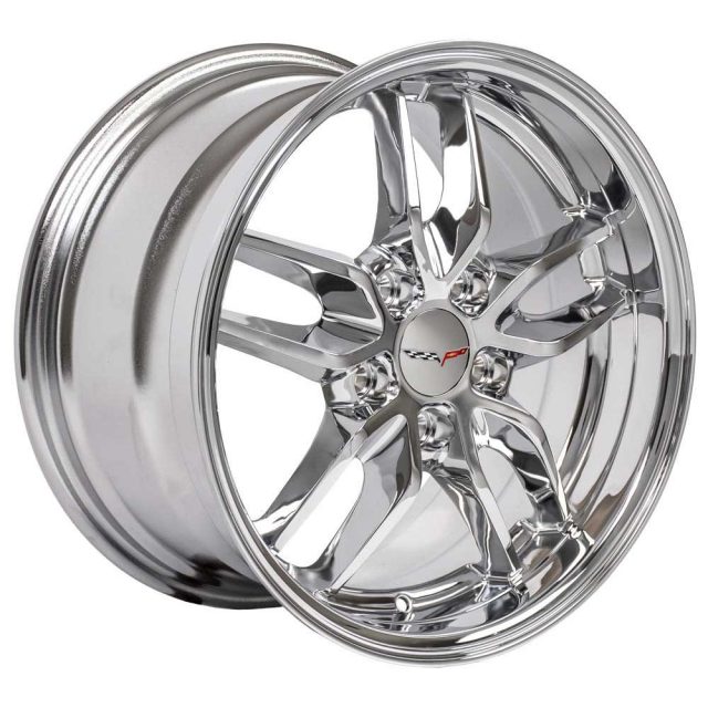 C7 Reproduction Wheels for 1997-2004 C5 Corvette - Chrome