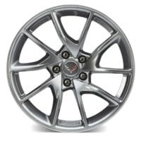 C7 Z06 5Z8 Corvette Wheel Set - Nickel Pearl
