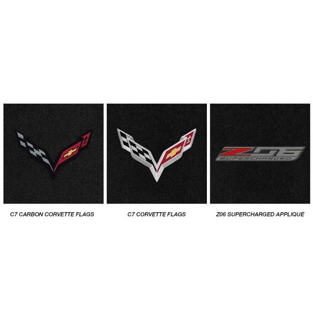 C7 Z06 Corvette Lloyds Mats - Logo Chart