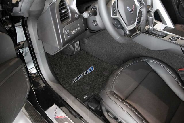 C7 ZR1 Corvette Lloyds Mats - Installed Front