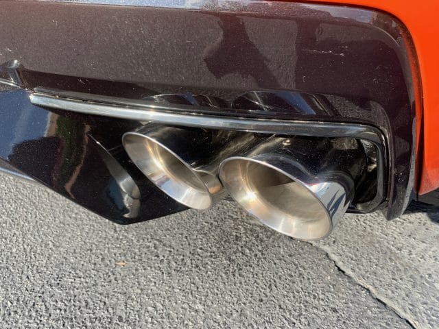 C8 Corvette Stingray Fusion Exhaust System - Polished Tip View