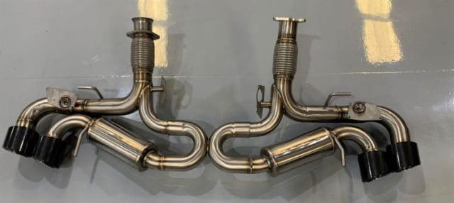 C8 Corvette Stingray Fusion Exhaust System - Product View