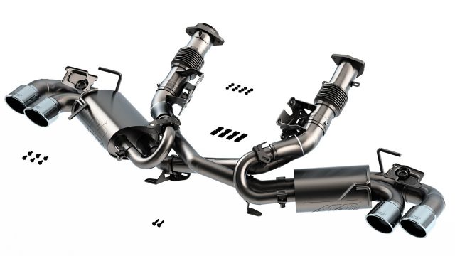 C8 Corvette Borla ATAK Exhaust System - Chrome Tips