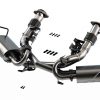 C8 Corvette Borla ATAK Exhaust System - Black Chrome Tips