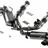 C8 Corvette Borla S-Type Exhaust System - Carbon Fiber Tips