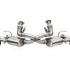 C8 Corsa Exhaust Variable Sound Level NPP Only Cat-Back NPP Polished Tips 21103 - Product View